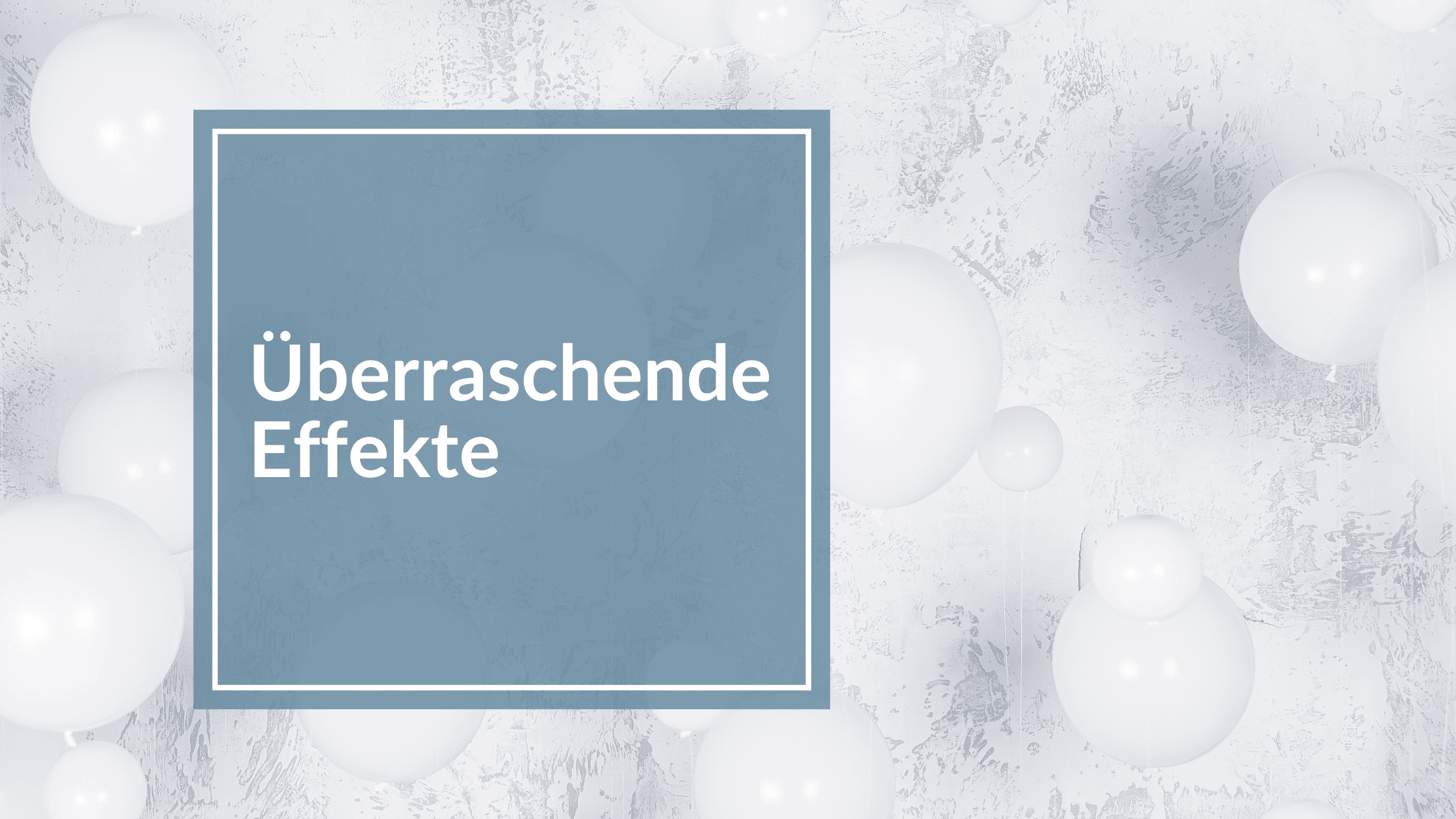 Da sind Dinge, die passieren, die du definitiv nicht am Schirm hattest